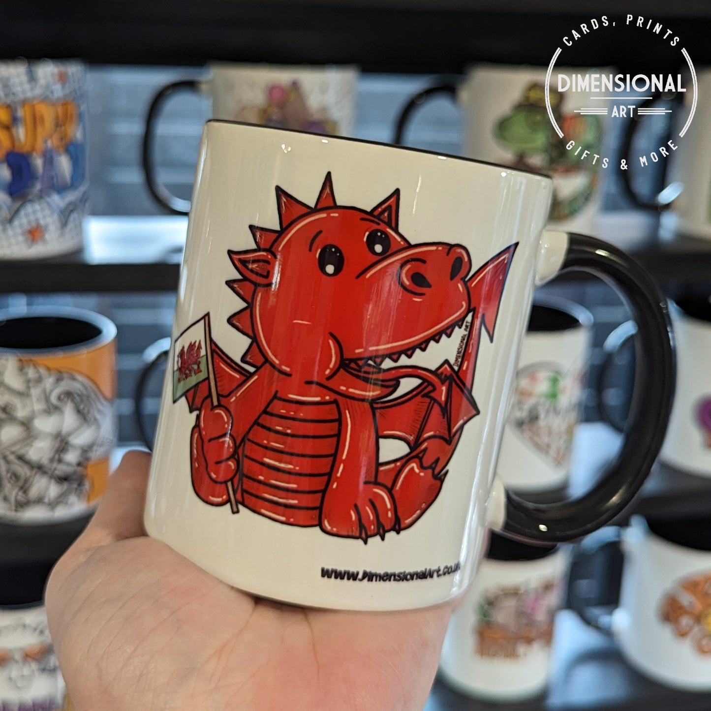 Welsh Dragon Mug