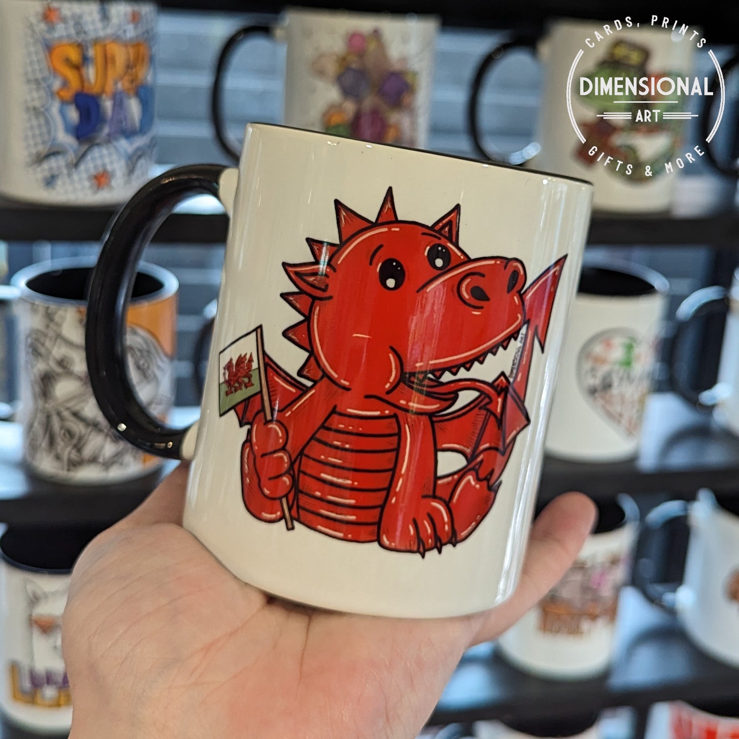 Welsh Dragon Mug