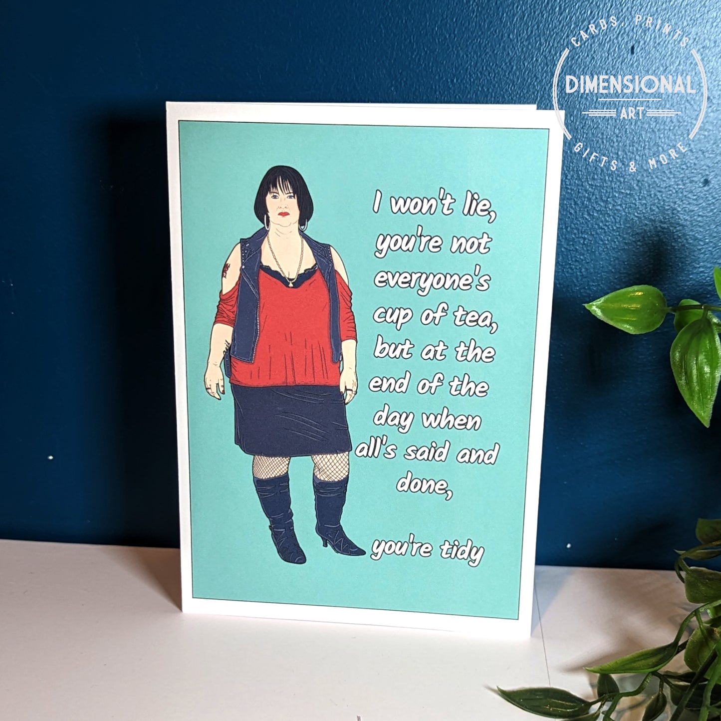 Nessa Quote Card (Gavin and Stacey)
