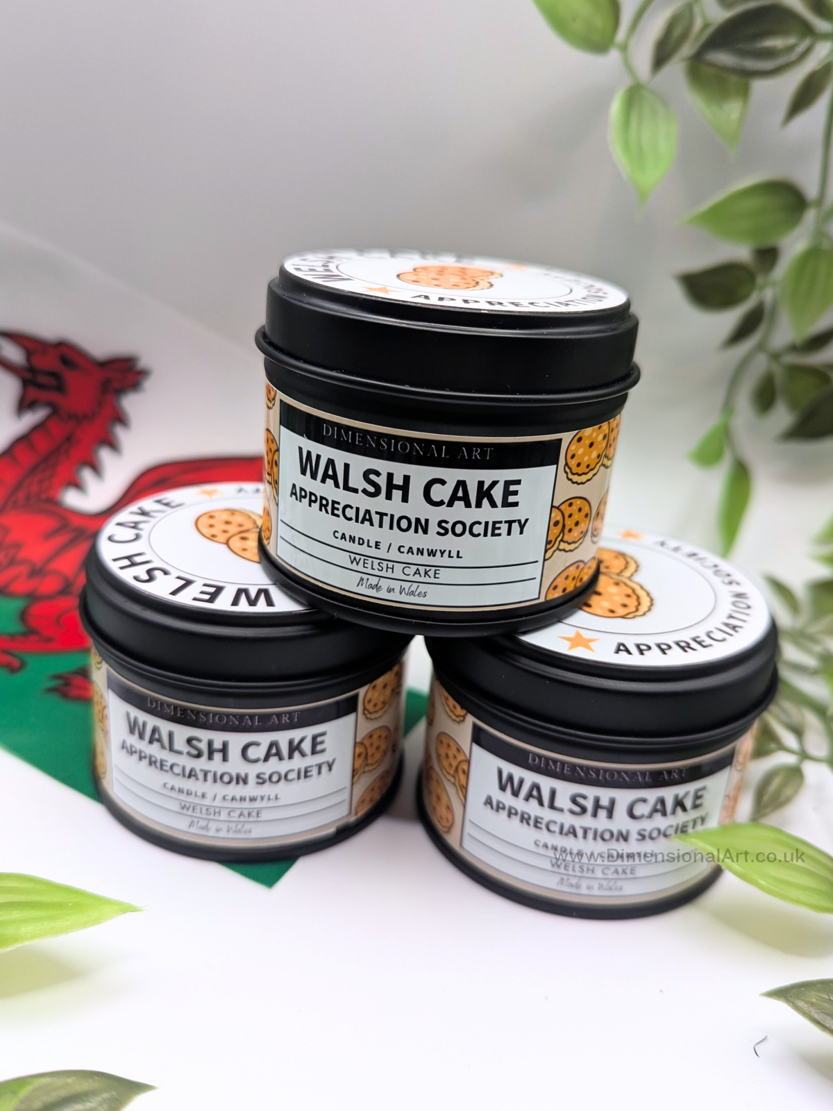 Welsh Cake Appreciation Society Candle by Dimensional Art