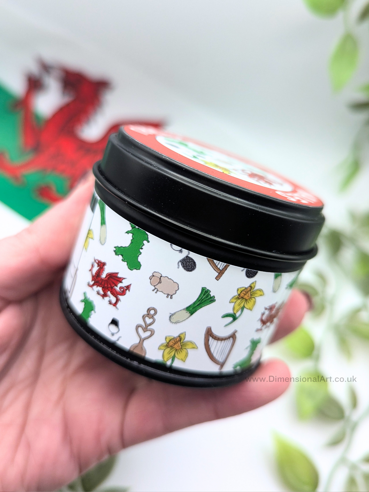 Wales - Cymru Candle by Dimensional Art