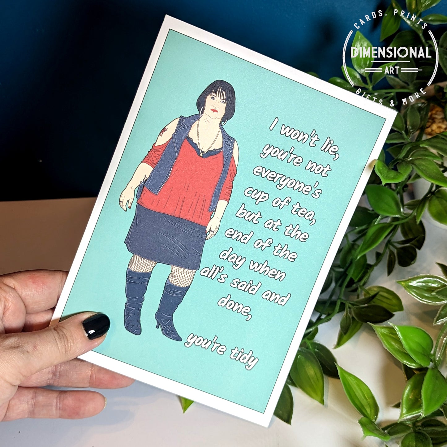 Nessa Quote Card (Gavin and Stacey)