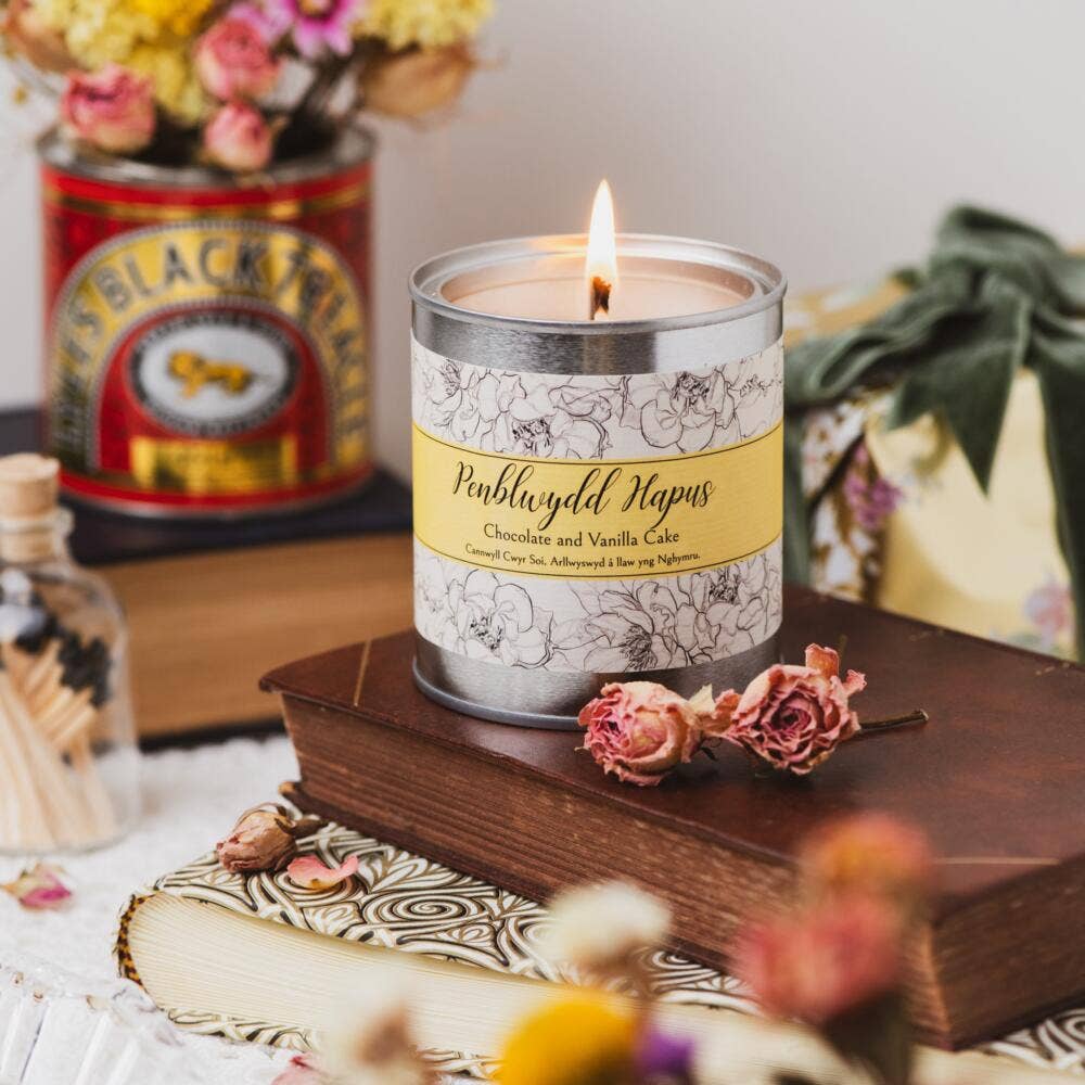 Penblwydd Hapus Candle (Happy Bithday) - Welsh