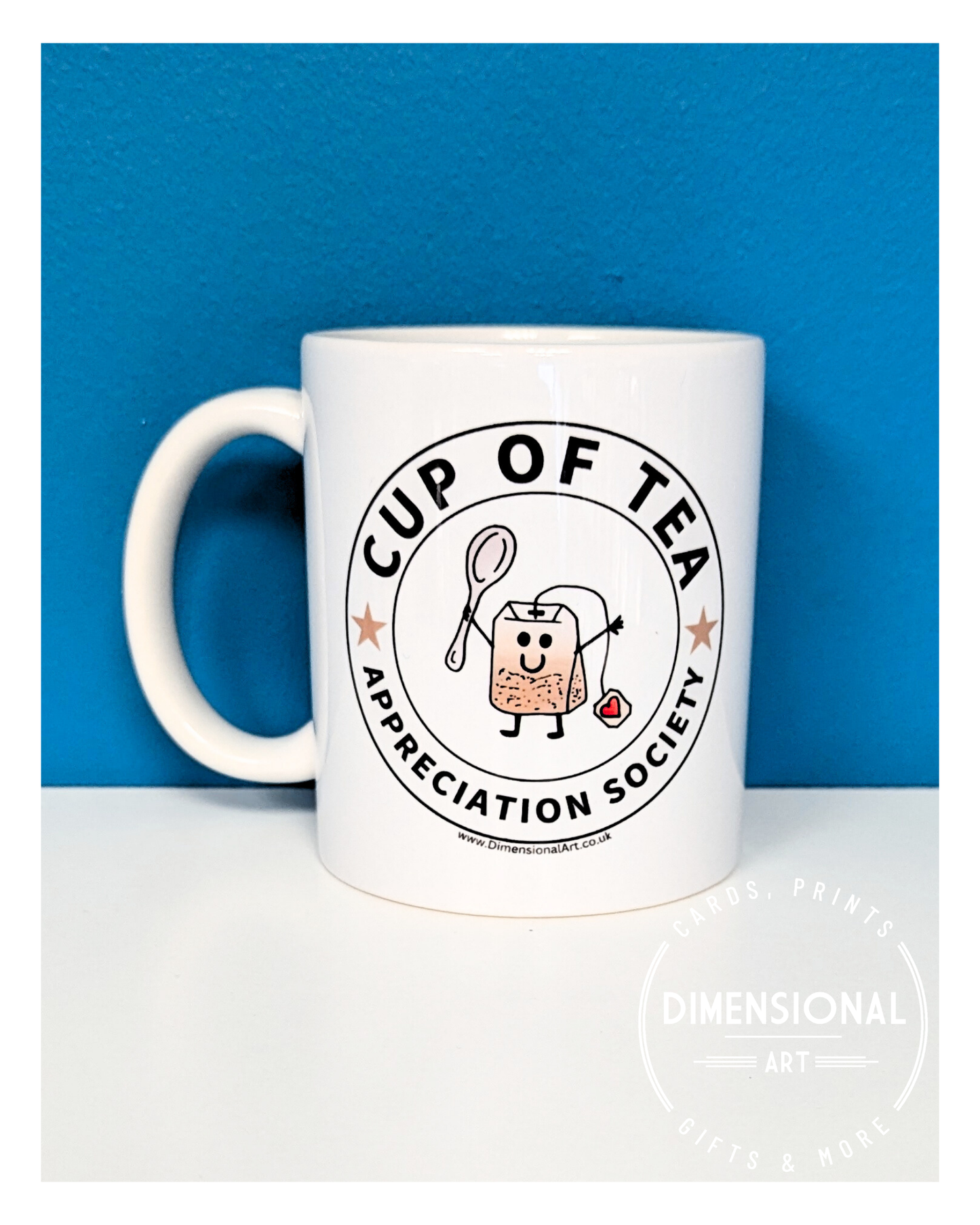 Tea Appreciation Society Mug and Coaster