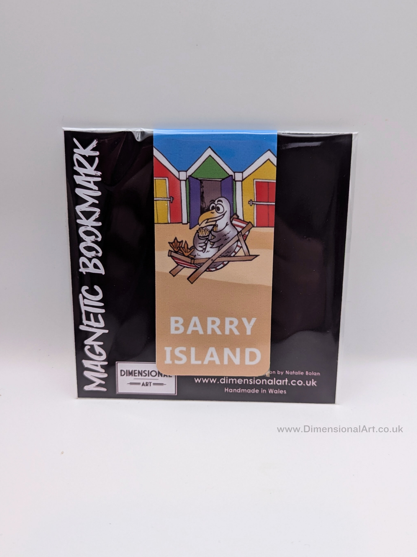 Barry Island Seagull Magnetic Bookmark