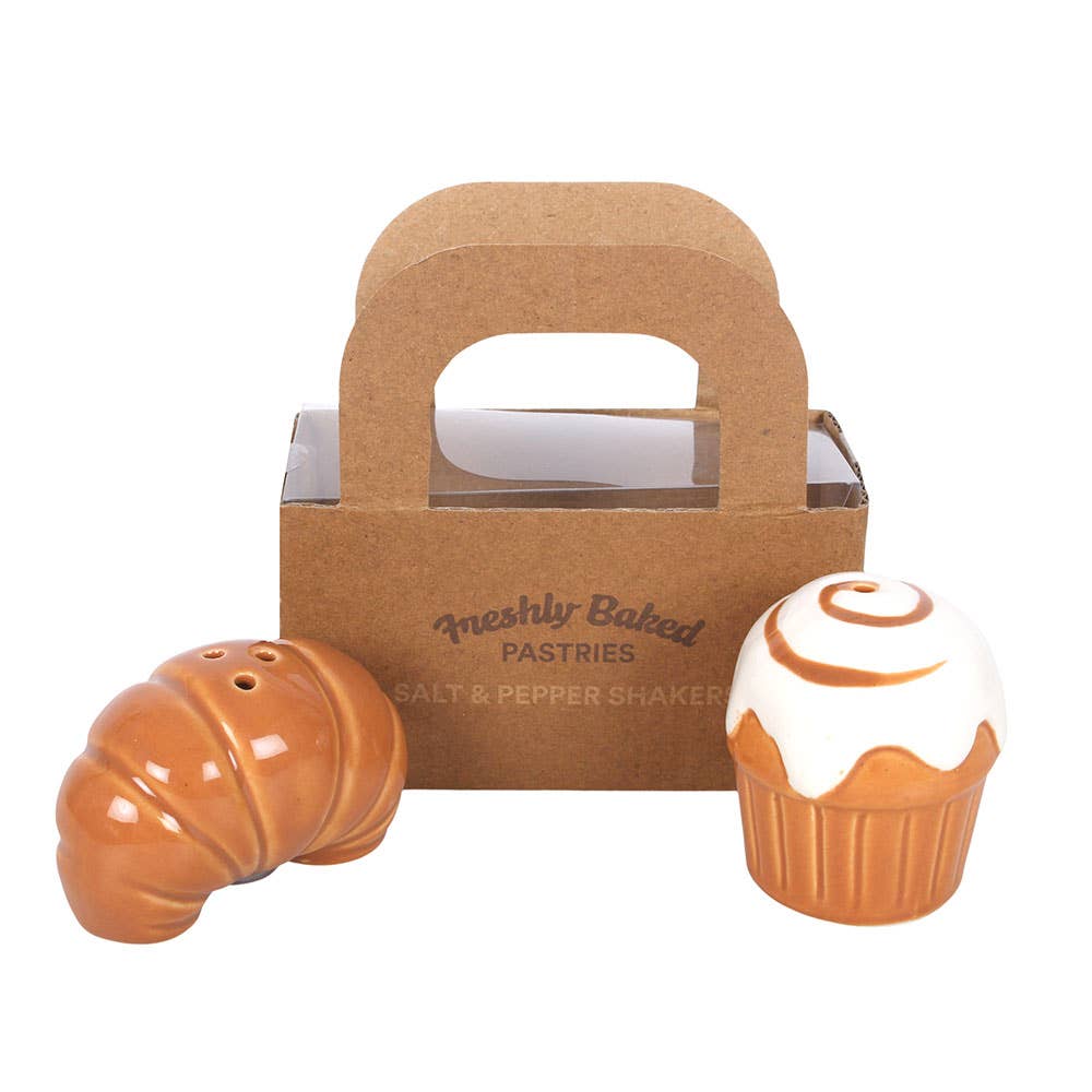 Pastry Shaped Salt and Pepper Shakers