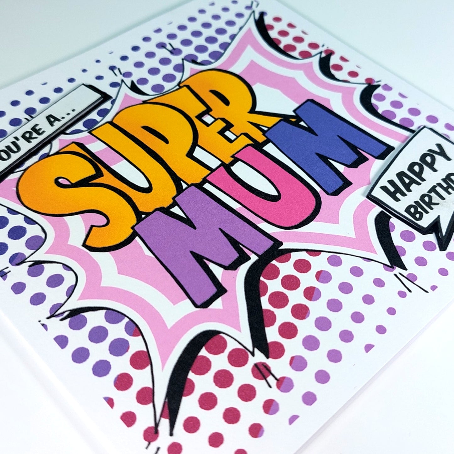 Super Mum Birthday Card
