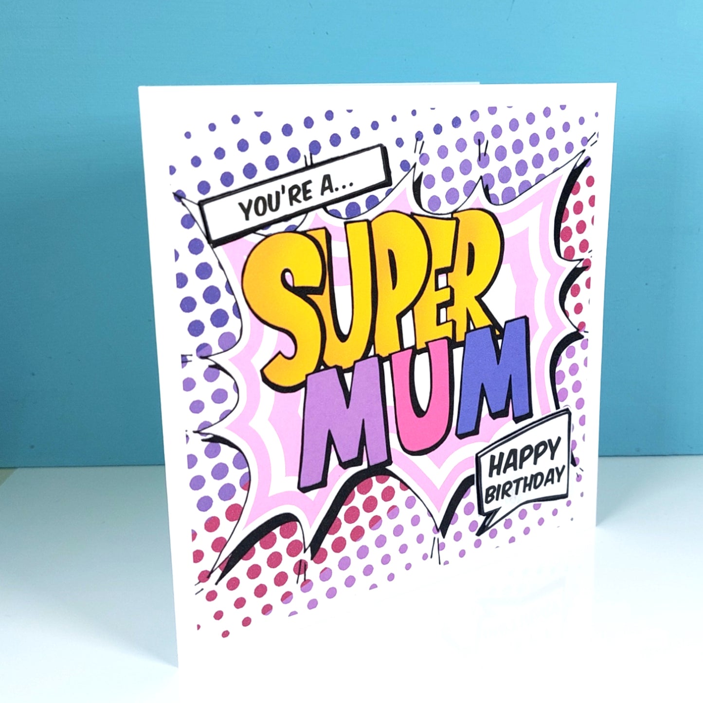 Super Mum Birthday Card