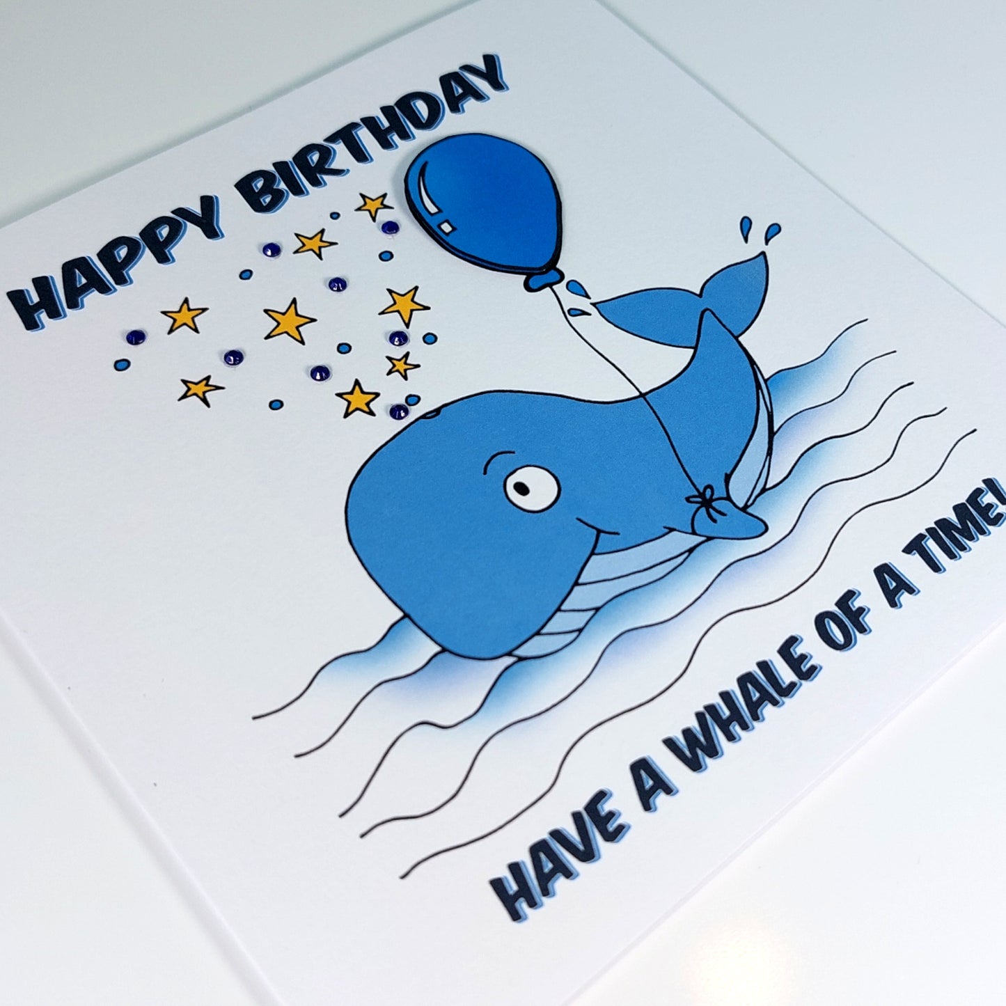Whale Birthday Card