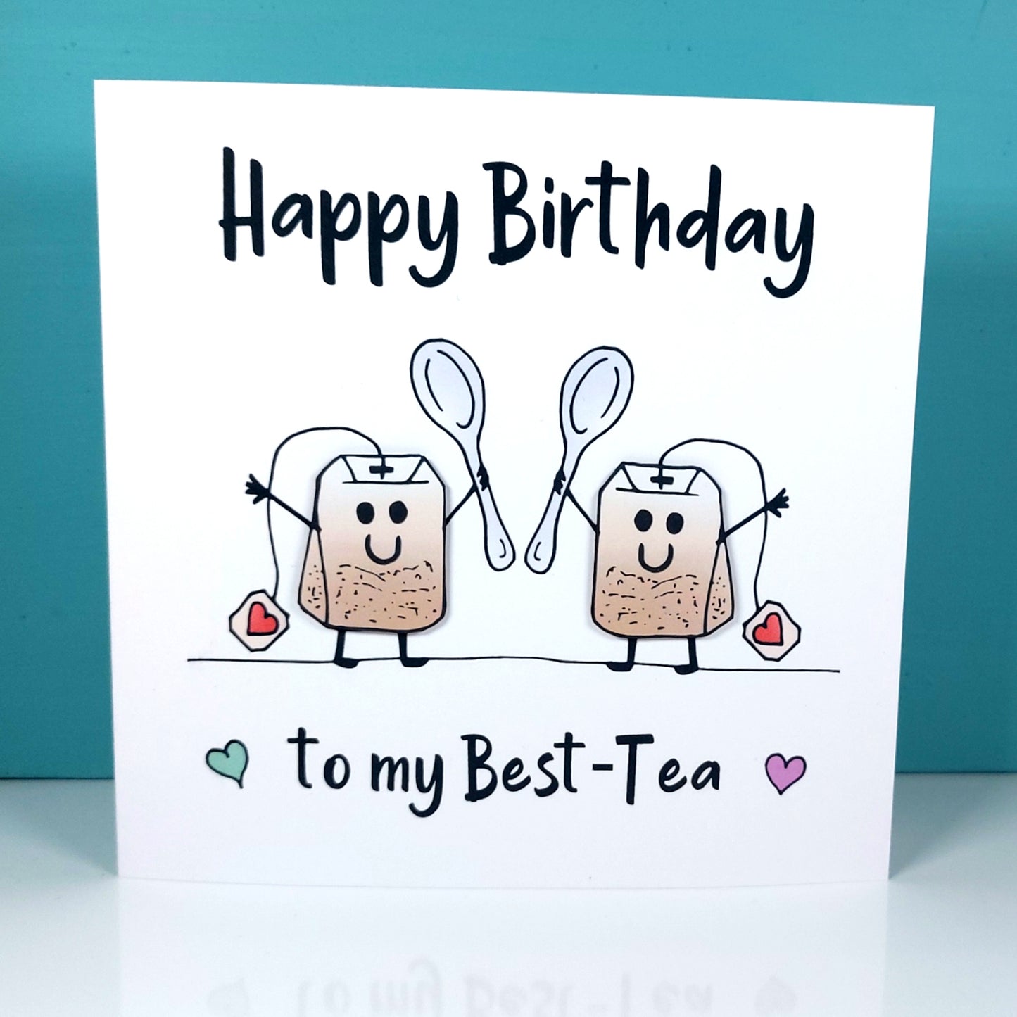 Best-tea Friend Birthday Card