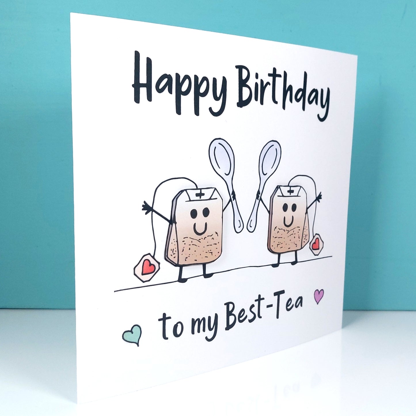 Best-tea Friend Birthday Card