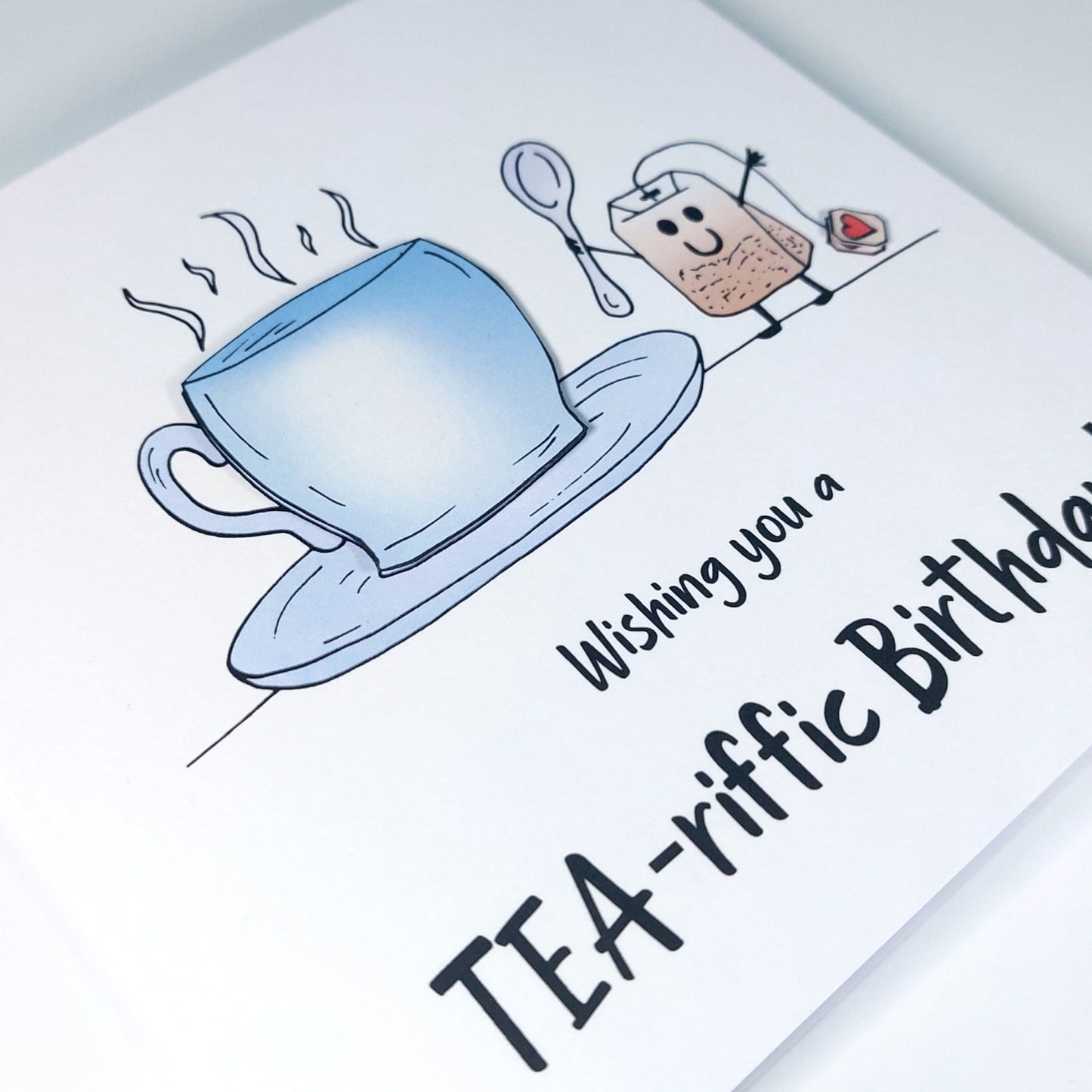 Tea-riffic Birthday Card