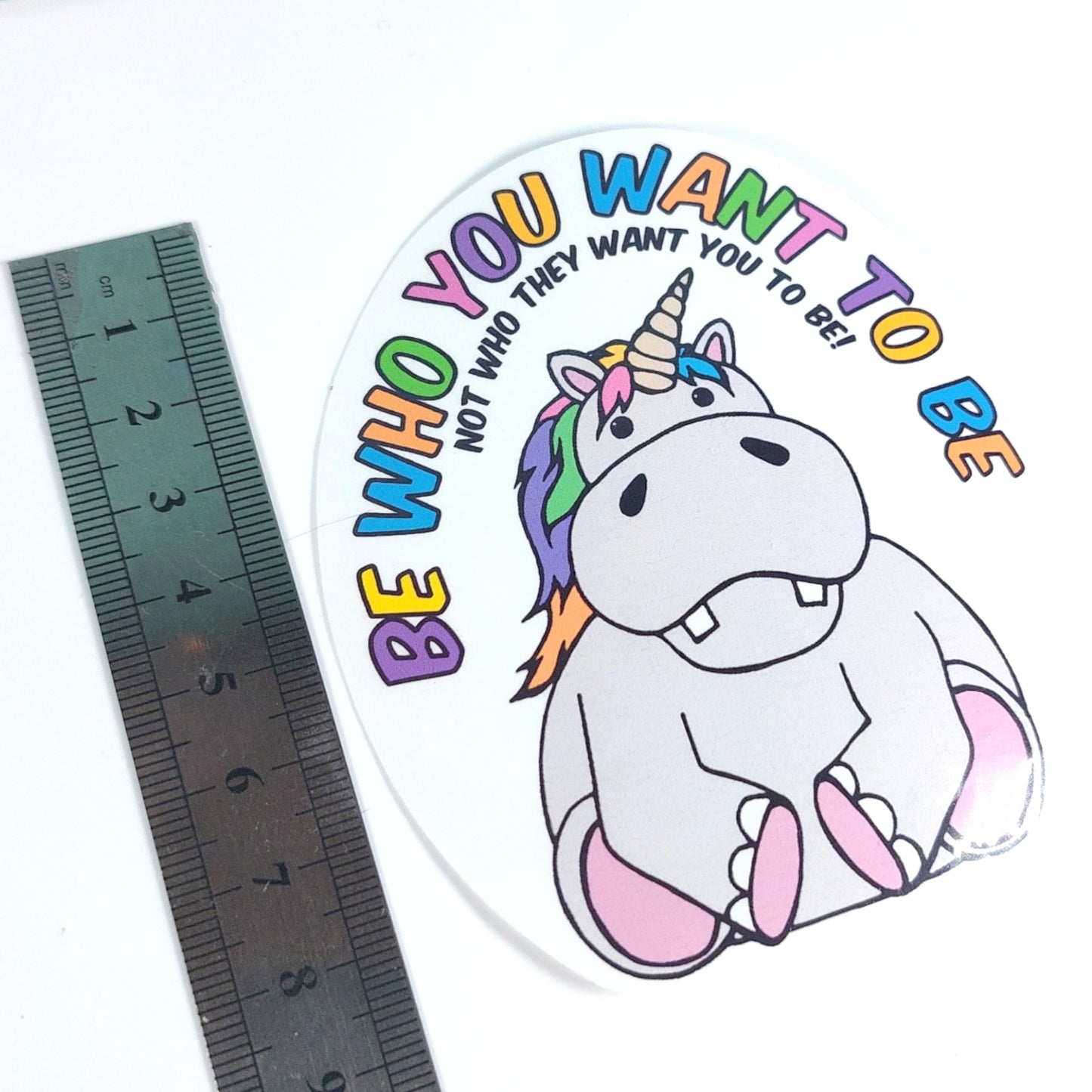 Uni-Hippo Sticker