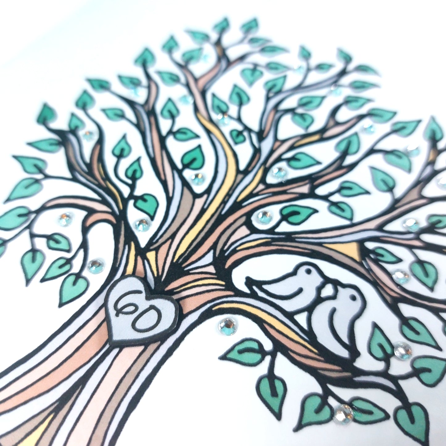 60th Diamond Anniversary Card