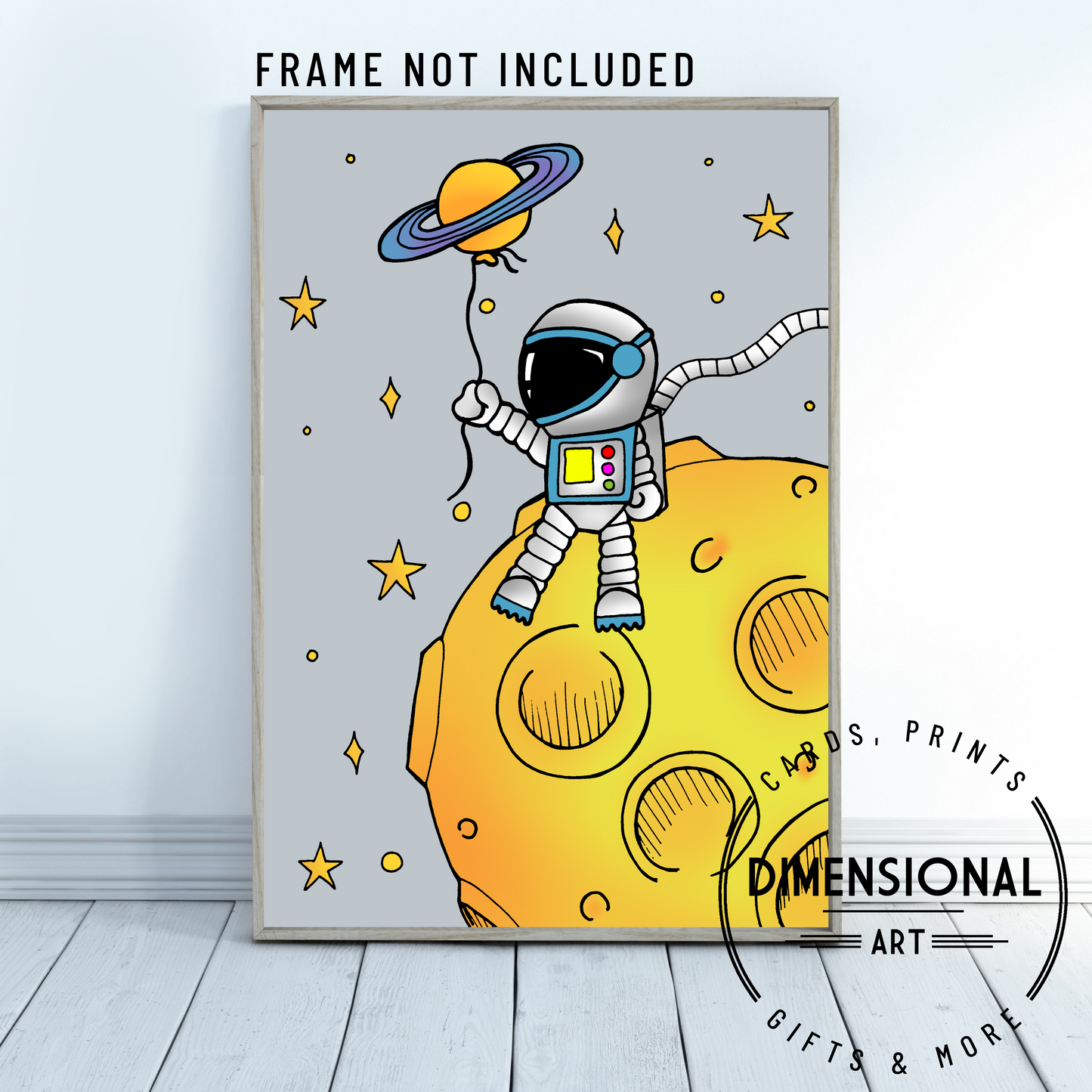 Dream Big Space A4 Prints (Set of 3)