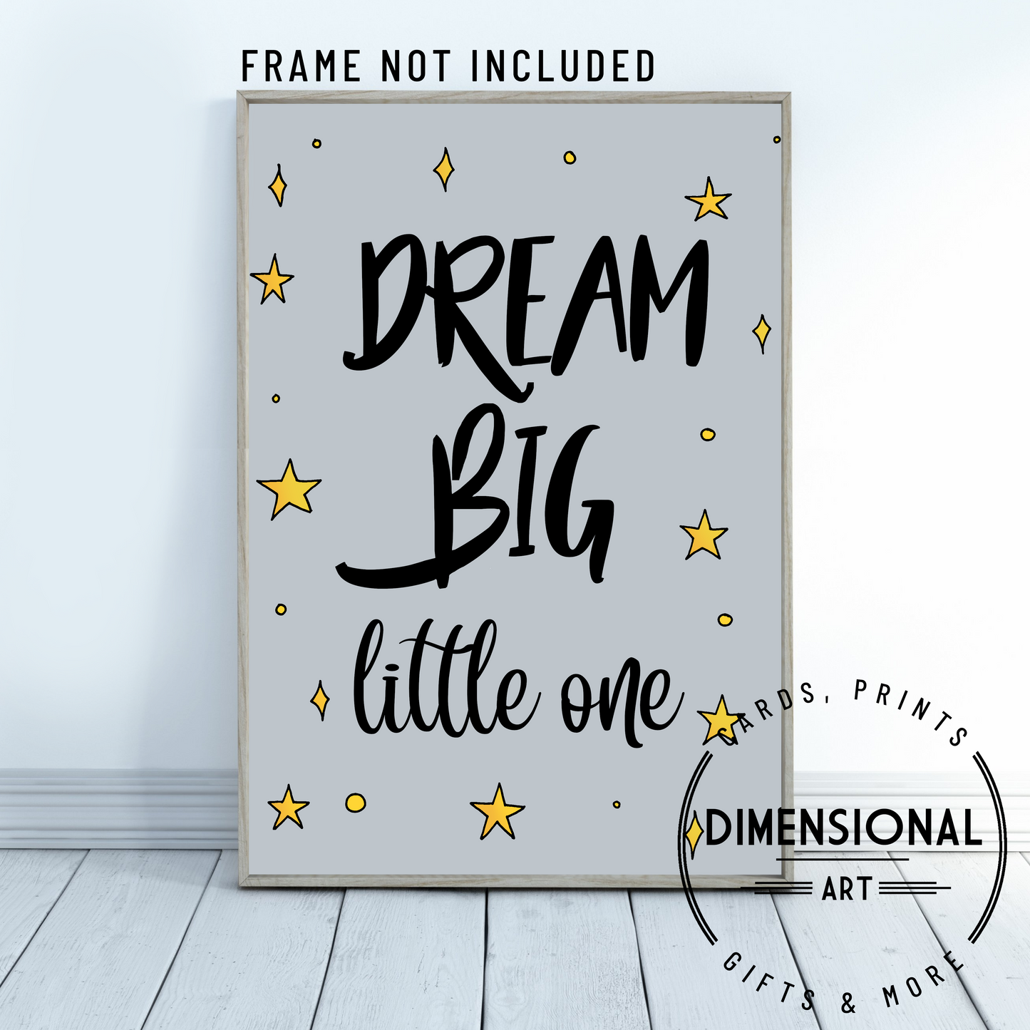 Dream Big Space A4 Prints (Set of 3)