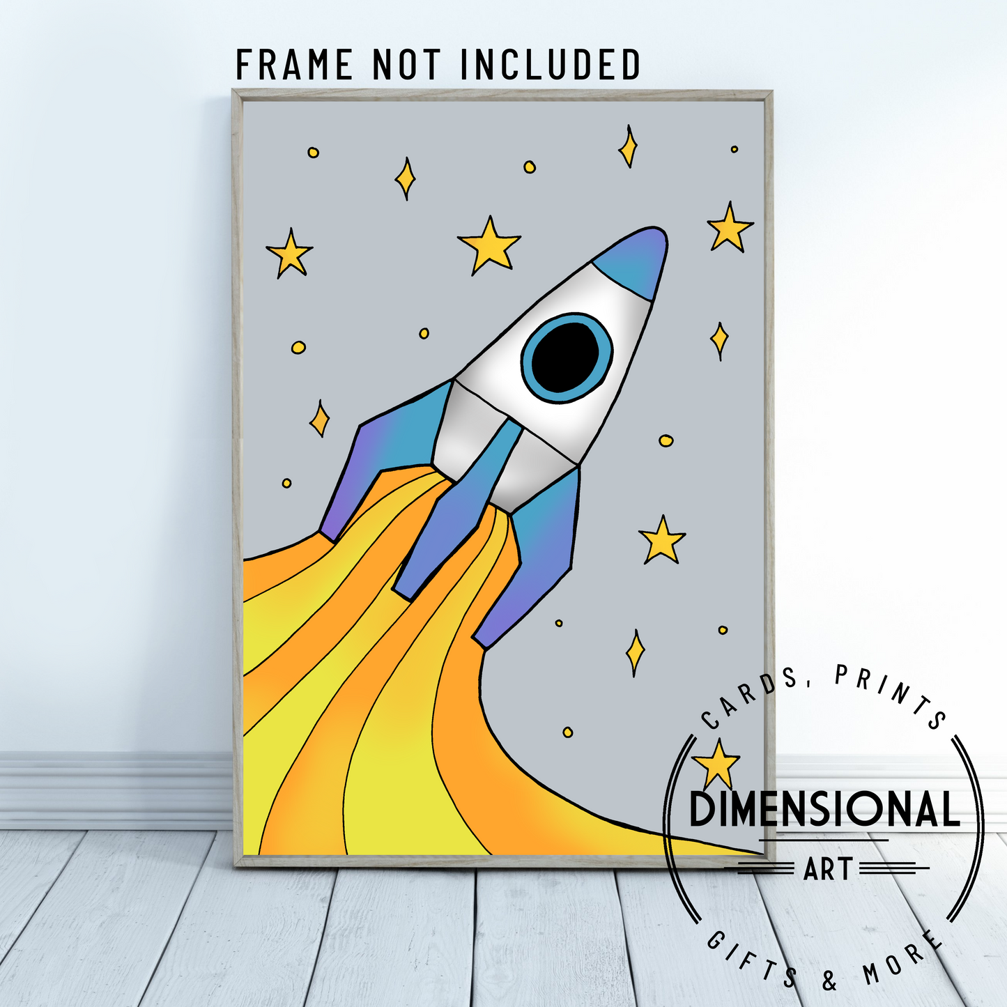 Dream Big Space A4 Prints (Set of 3)