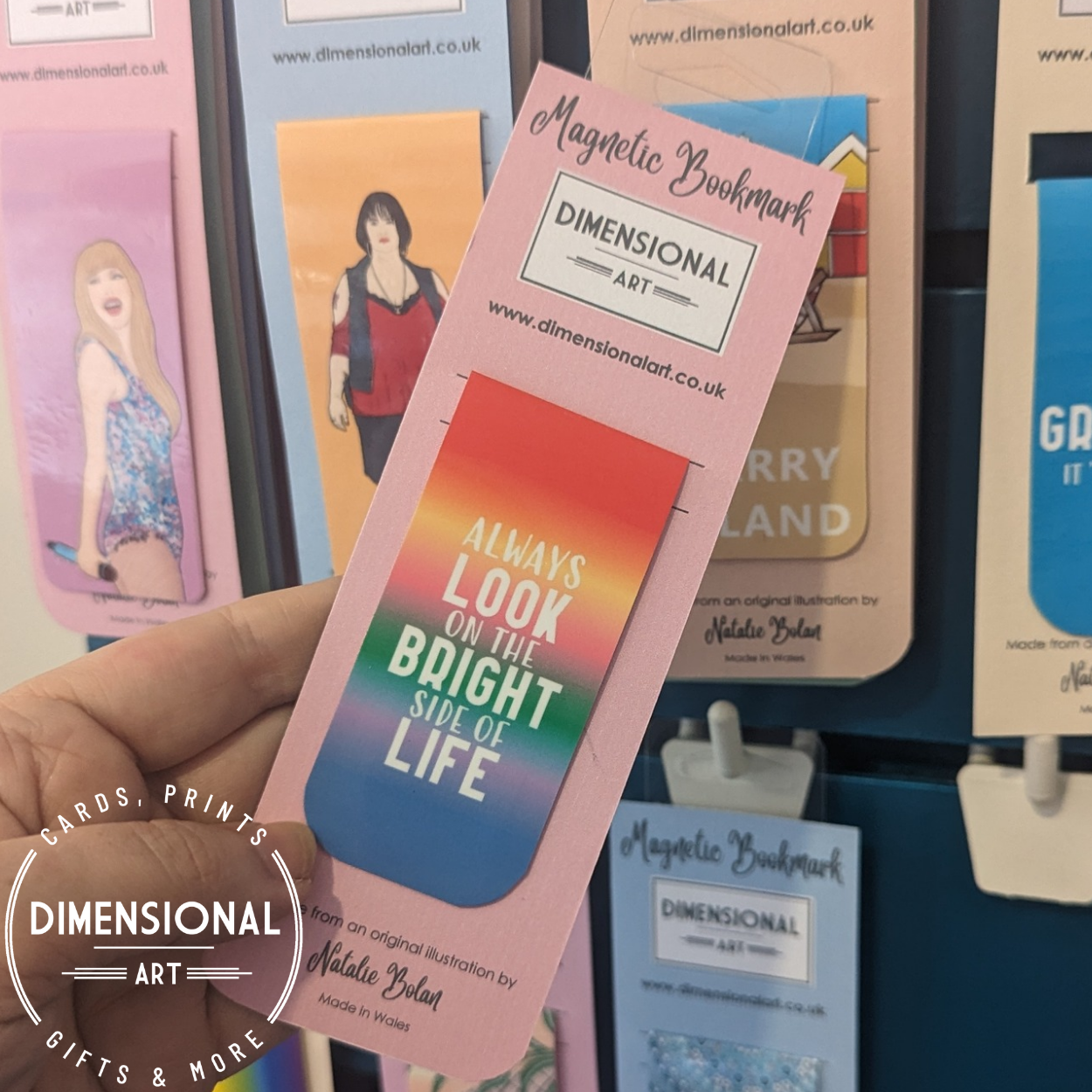 Always look on the bright side of life Magnetic Bookmark