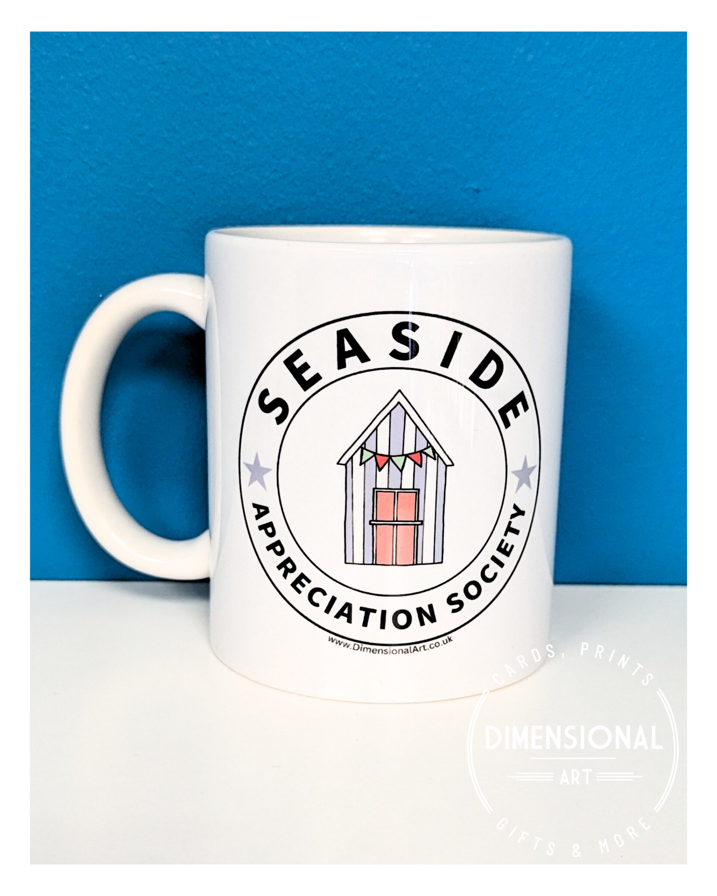 Seaside Appreciation Society Mug and Coaster