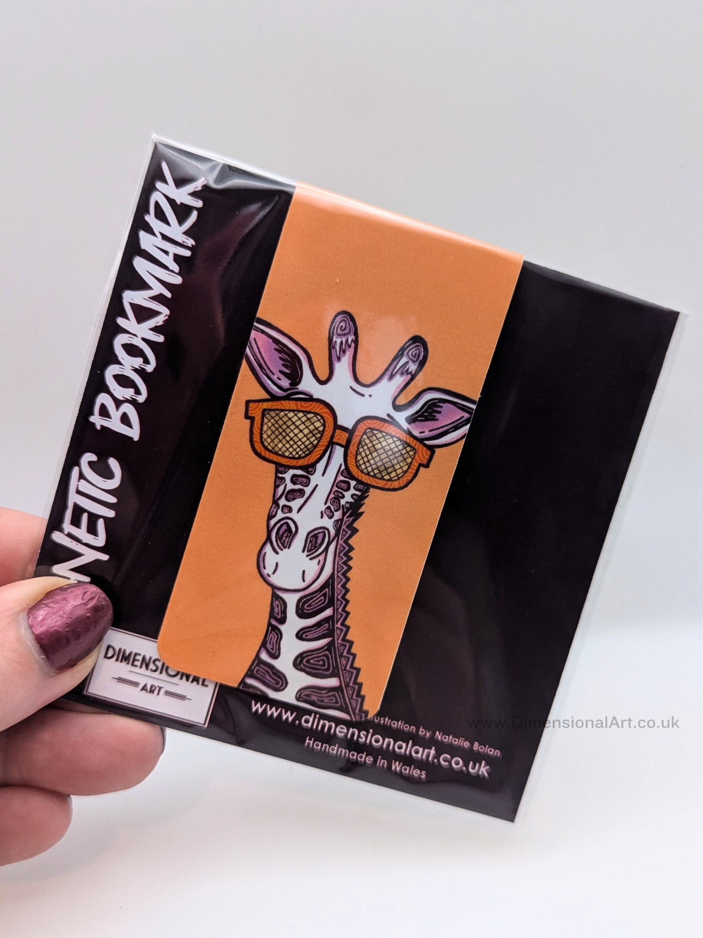 Giraffe Magnetic Bookmark