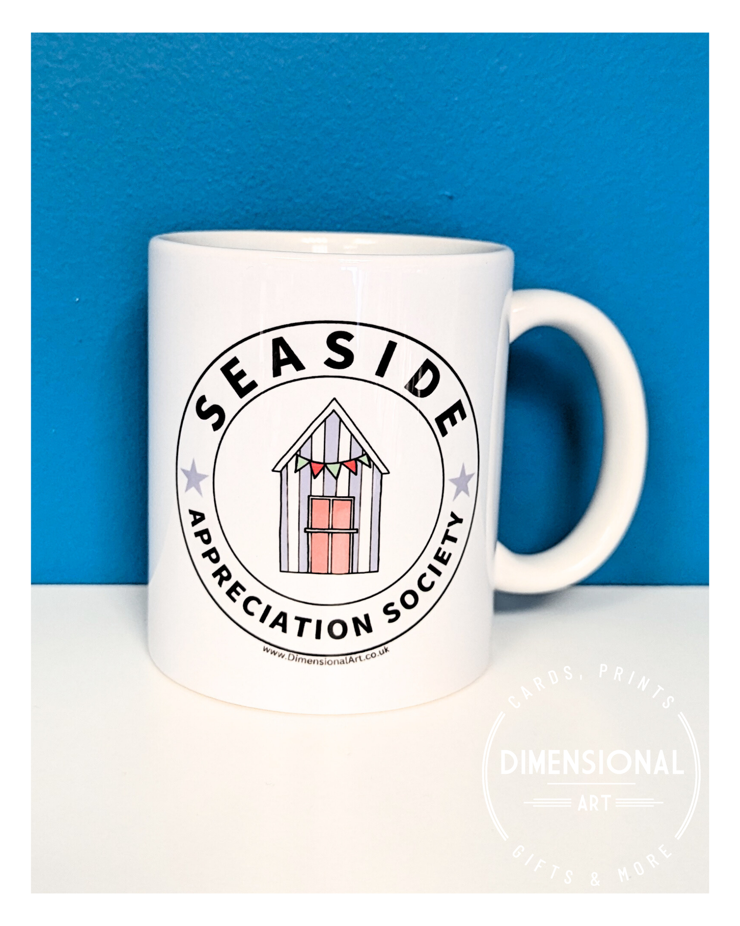 Seaside Appreciation Society Mug and Coaster