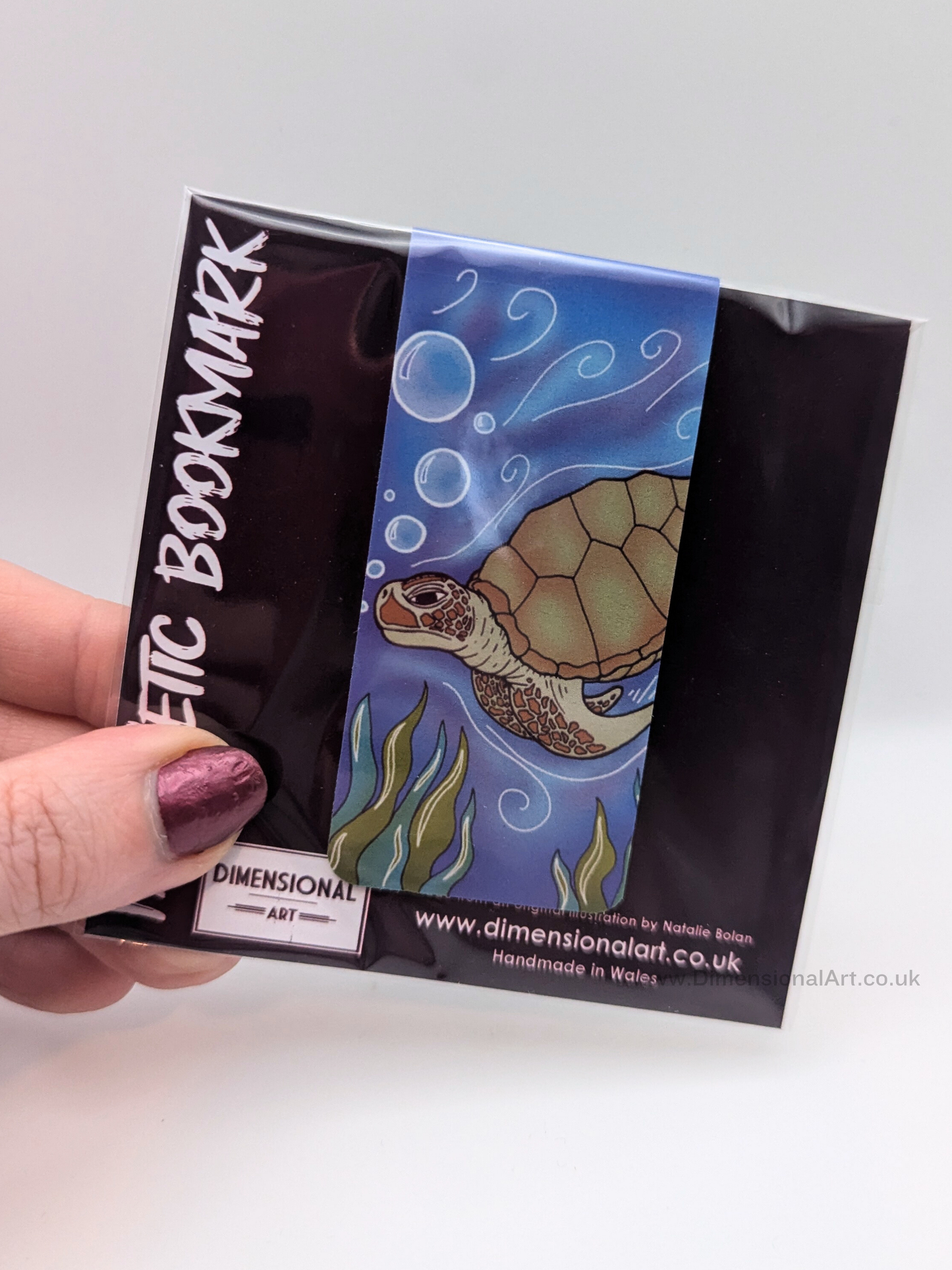 Sea Turtle Magnetic Bookmark