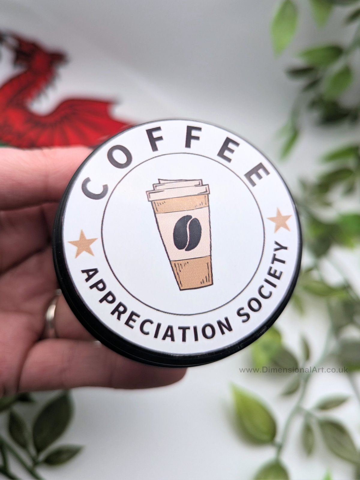 Coffee Appreciation Society Candle by Dimensional Art