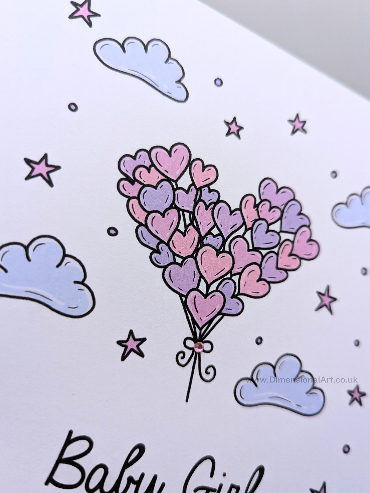 Baby Girl - New Baby Card