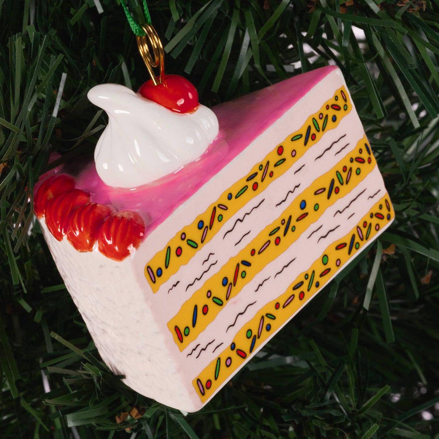 SALE -Ornament, Cake Slice