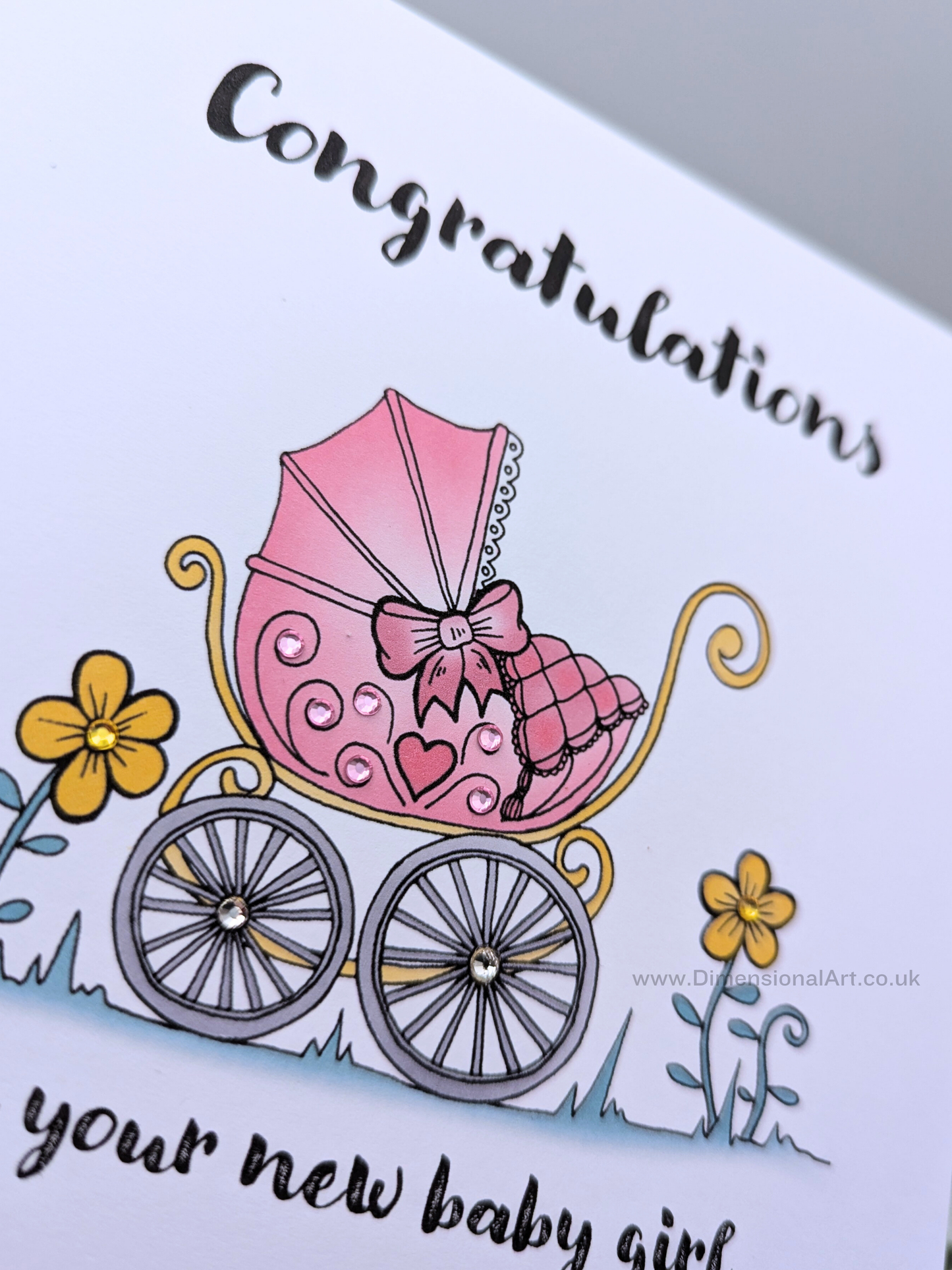 New Baby Girl Card