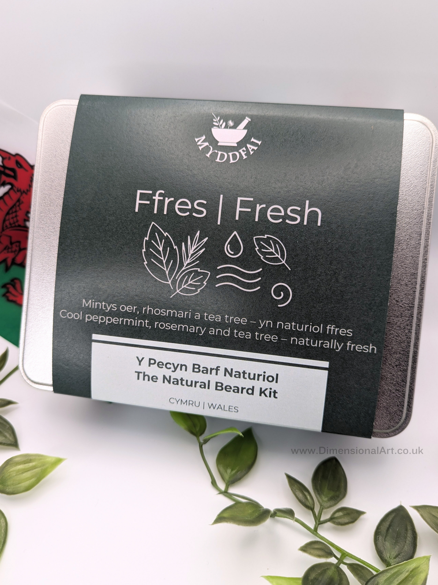 The Natural Beard Kit Ffres (Fresh)