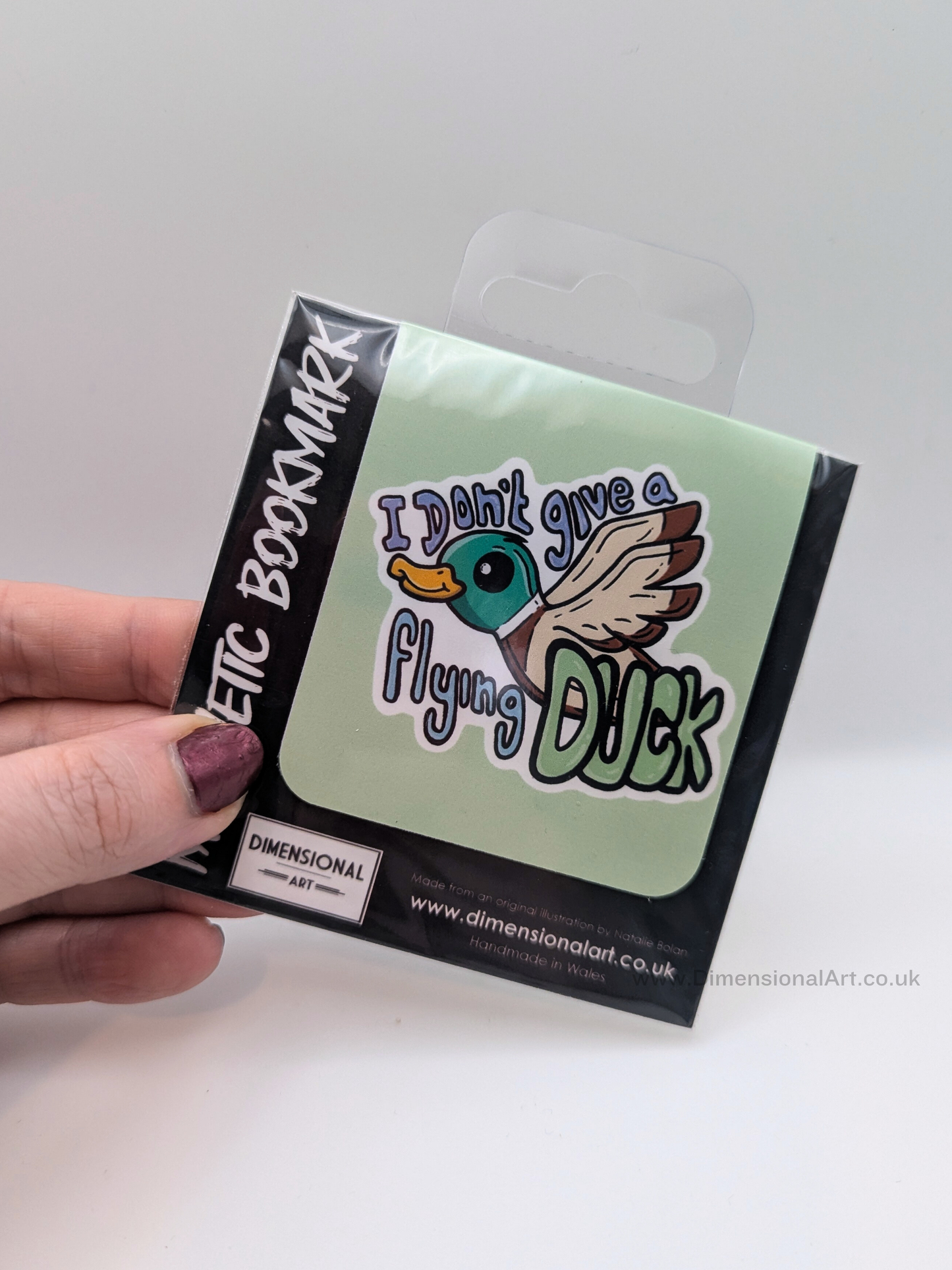 I Don't Give a flying Duck Magnetic Bookmark