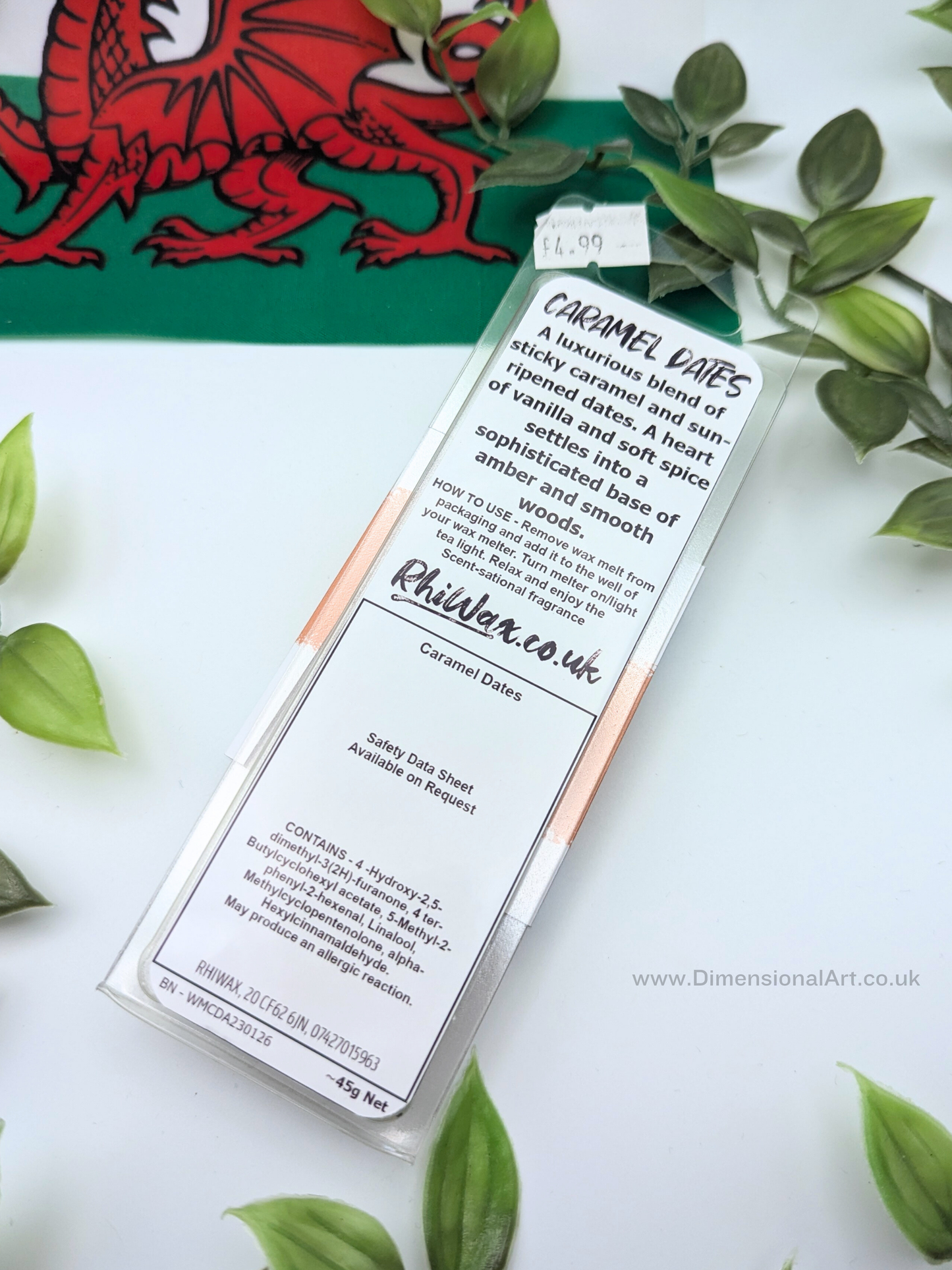 Caramel Dates Wax Melts - Sweet Luxury