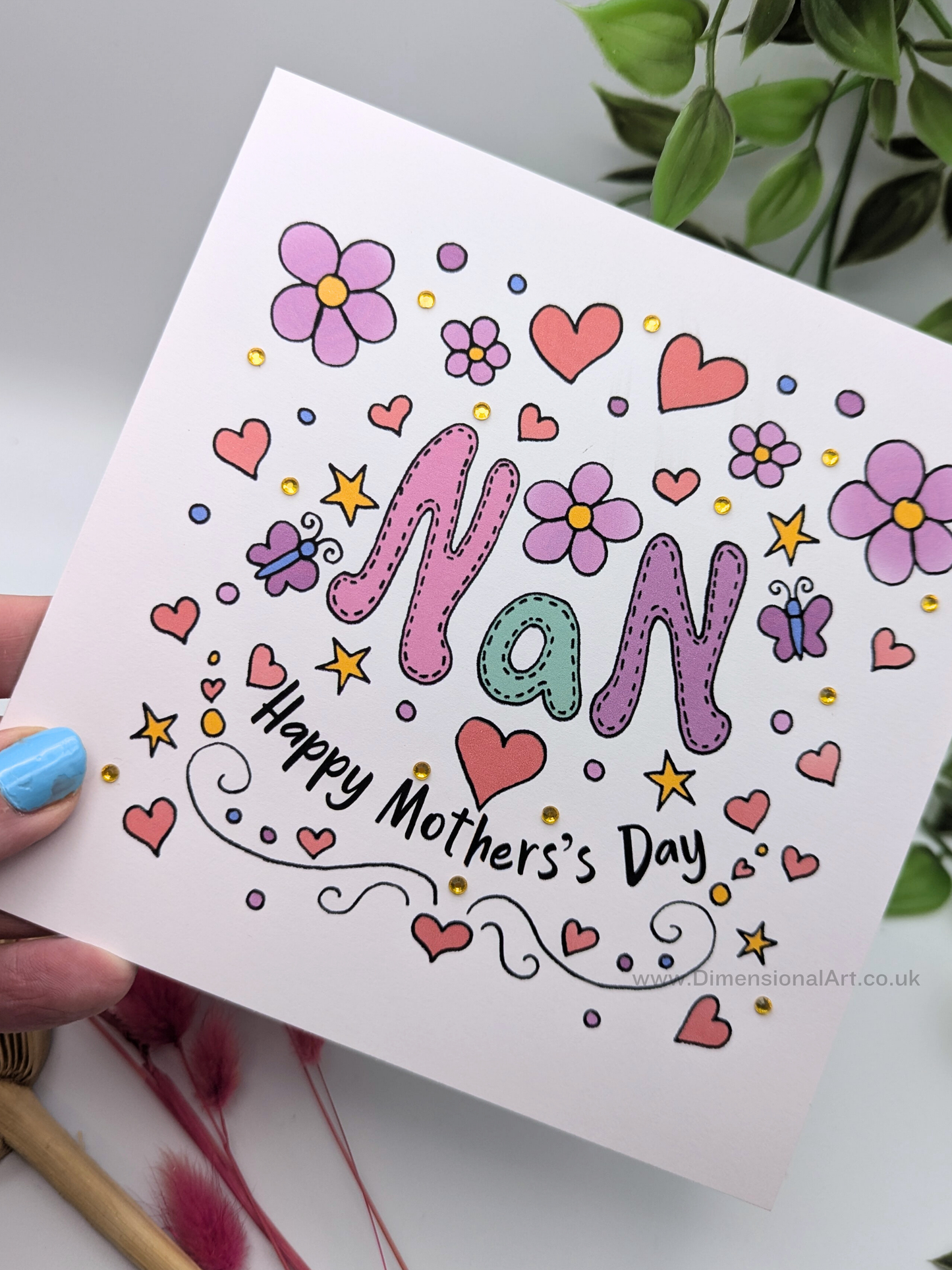 Nan Mothers Day Card