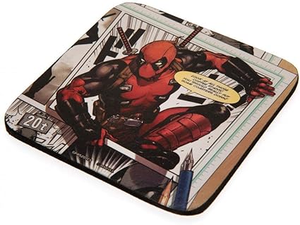 Deadpool Mug, Coaster and Keyring set