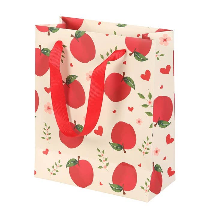 23cm Apple Print Gift Bag