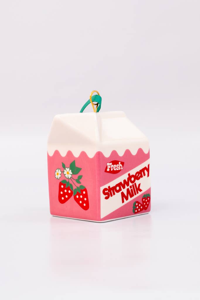 Ornament, Strawberry Milk