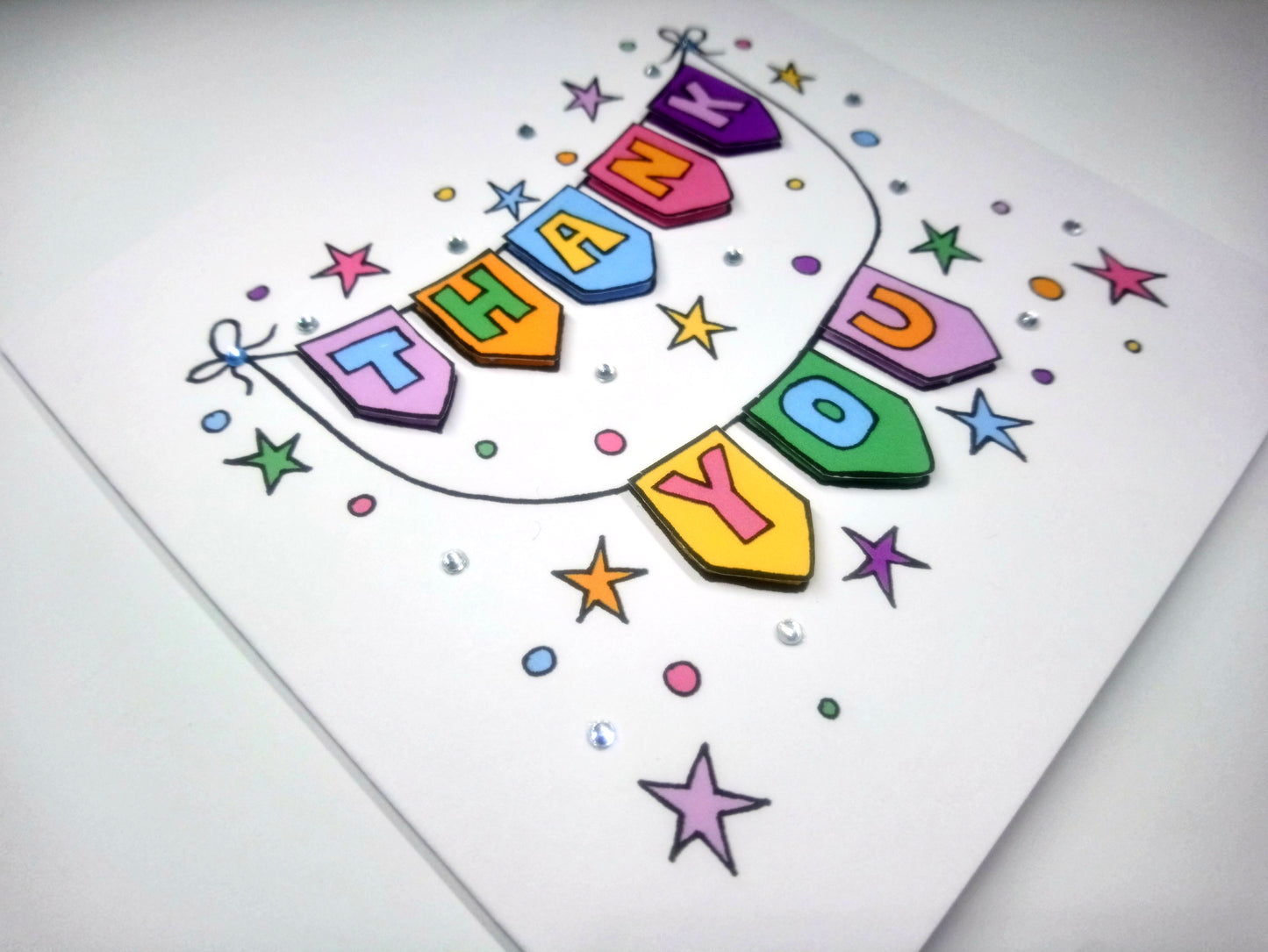 Thank you bunting Card