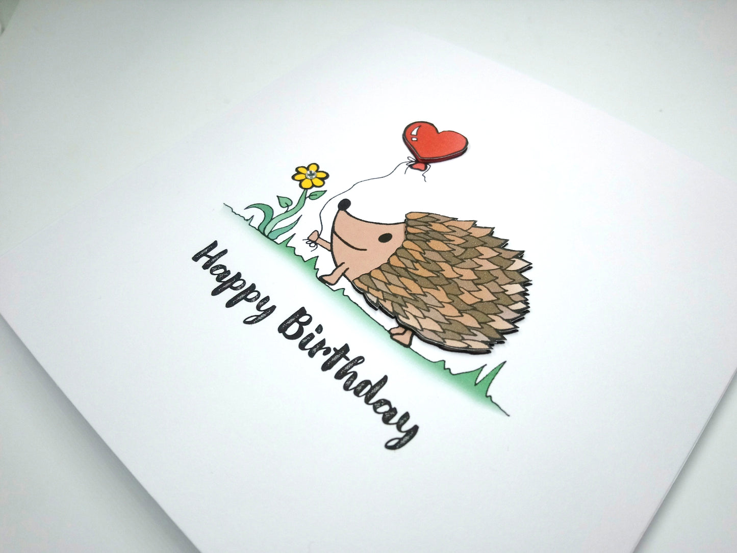 Hedgehog Birthday Card