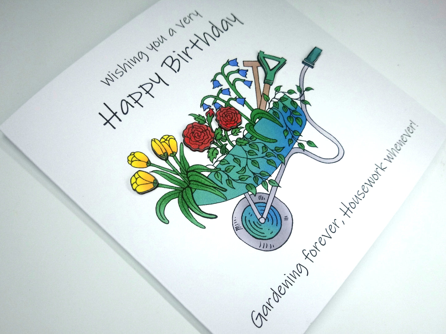 Gardening Forever Birthday Card