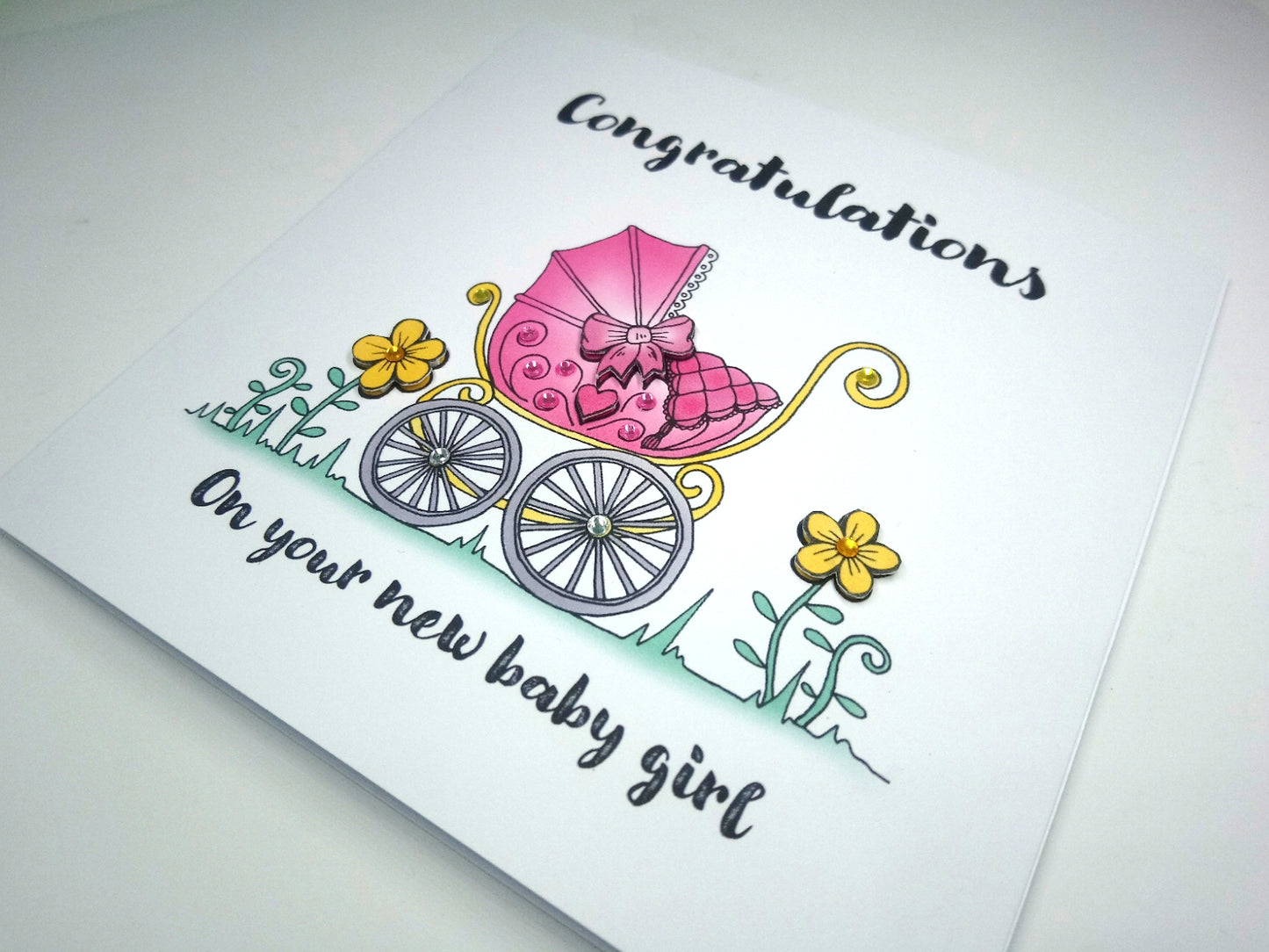 New Baby Girl Card