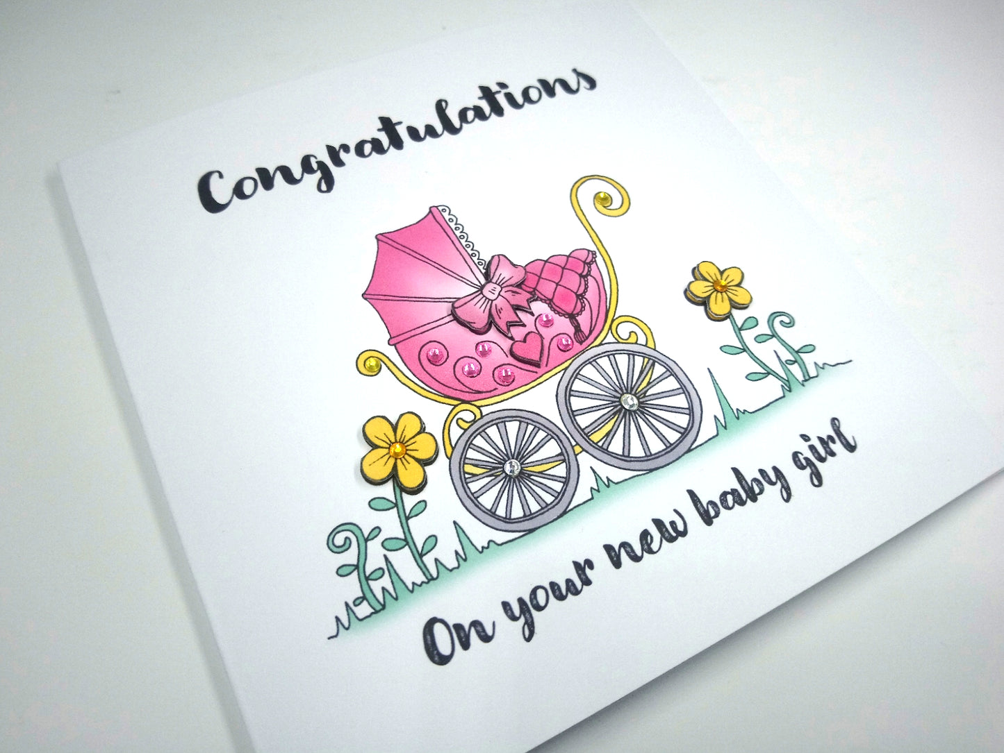 New Baby Girl Card