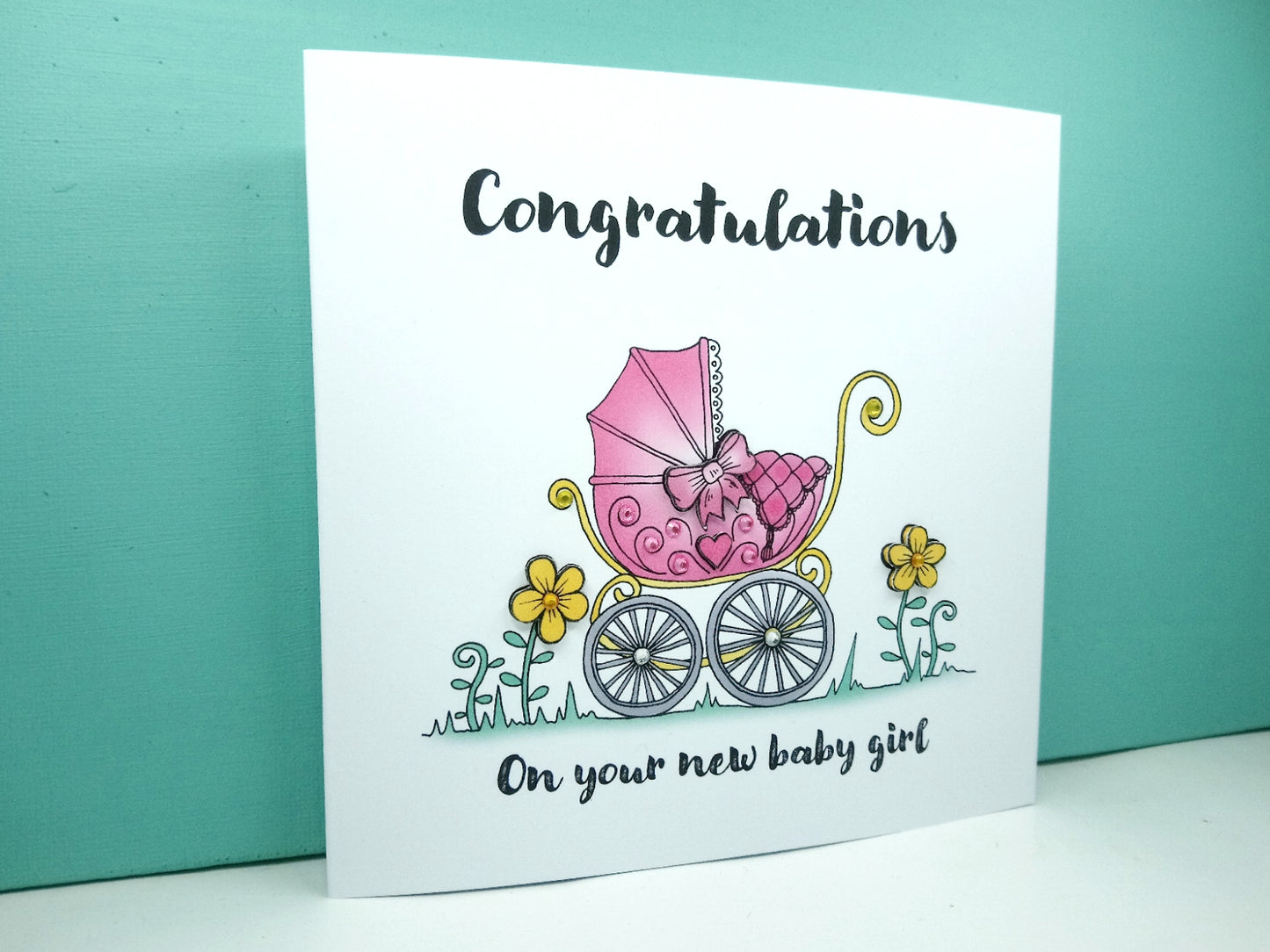 New Baby Girl Card