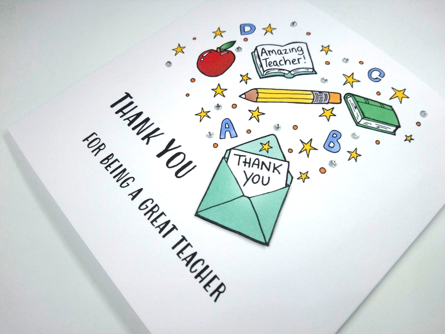 Thank you Teacher Card