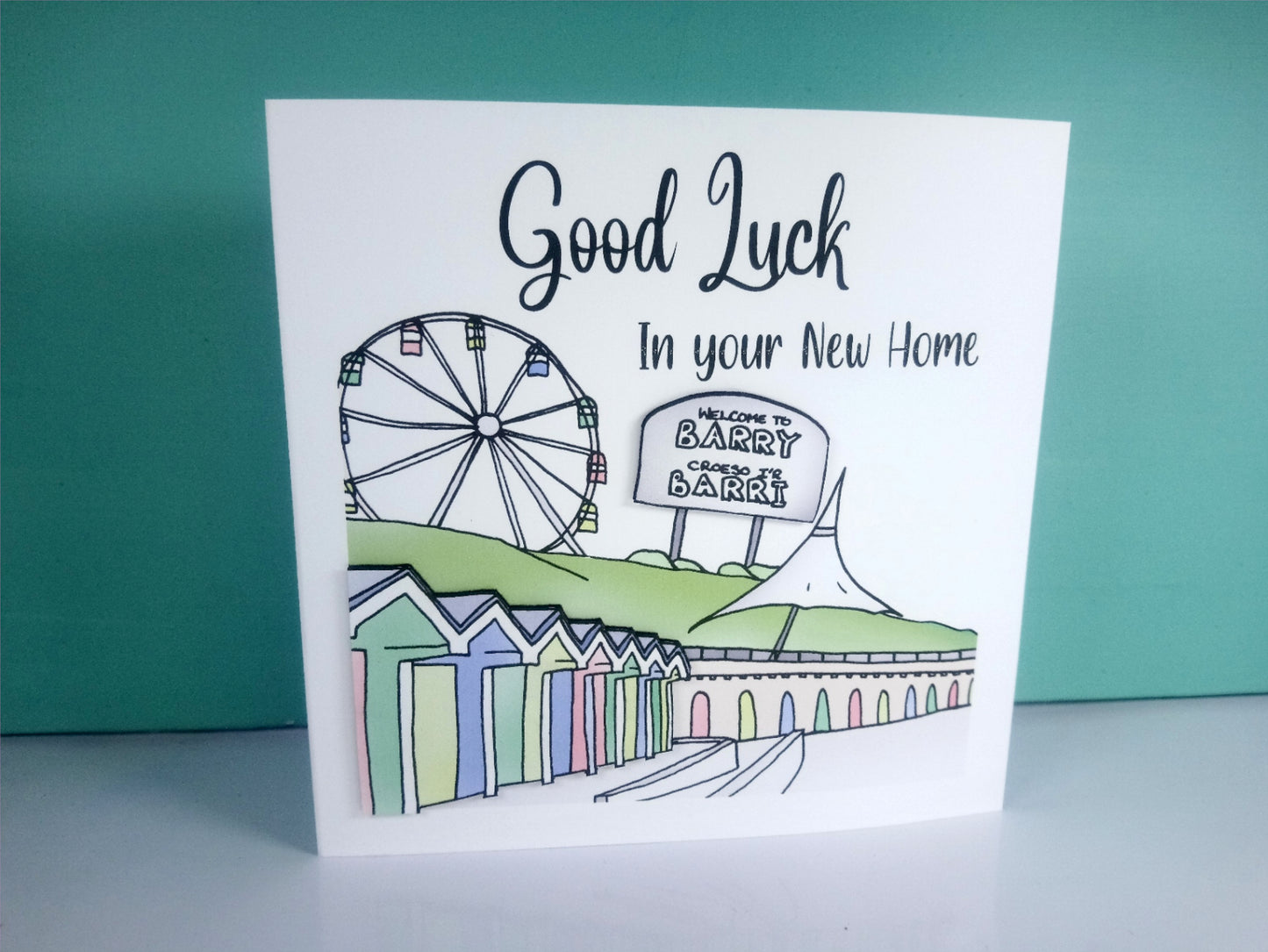 Good luck in your New home Barry Card