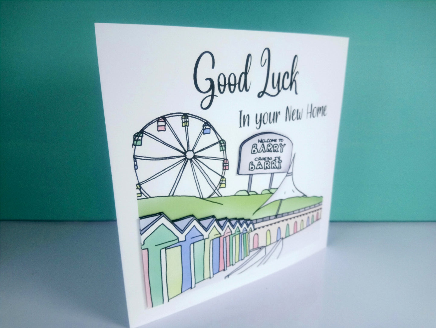 Good luck in your New home Barry Card