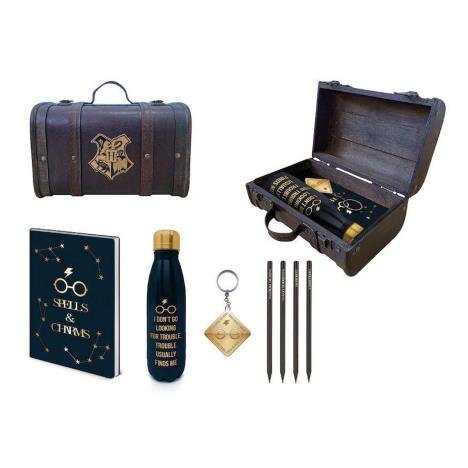 Harry Potter Trouble Finds Me Hogwarts Trunk Gift Set