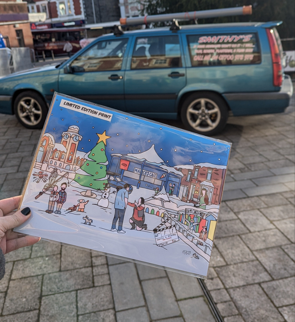 Limited Edition "The Finale" Gavin and Stacey inspired A4 Print