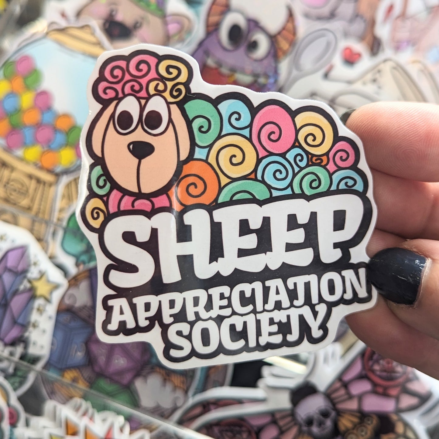 Sheep Appreciation Society Sticker