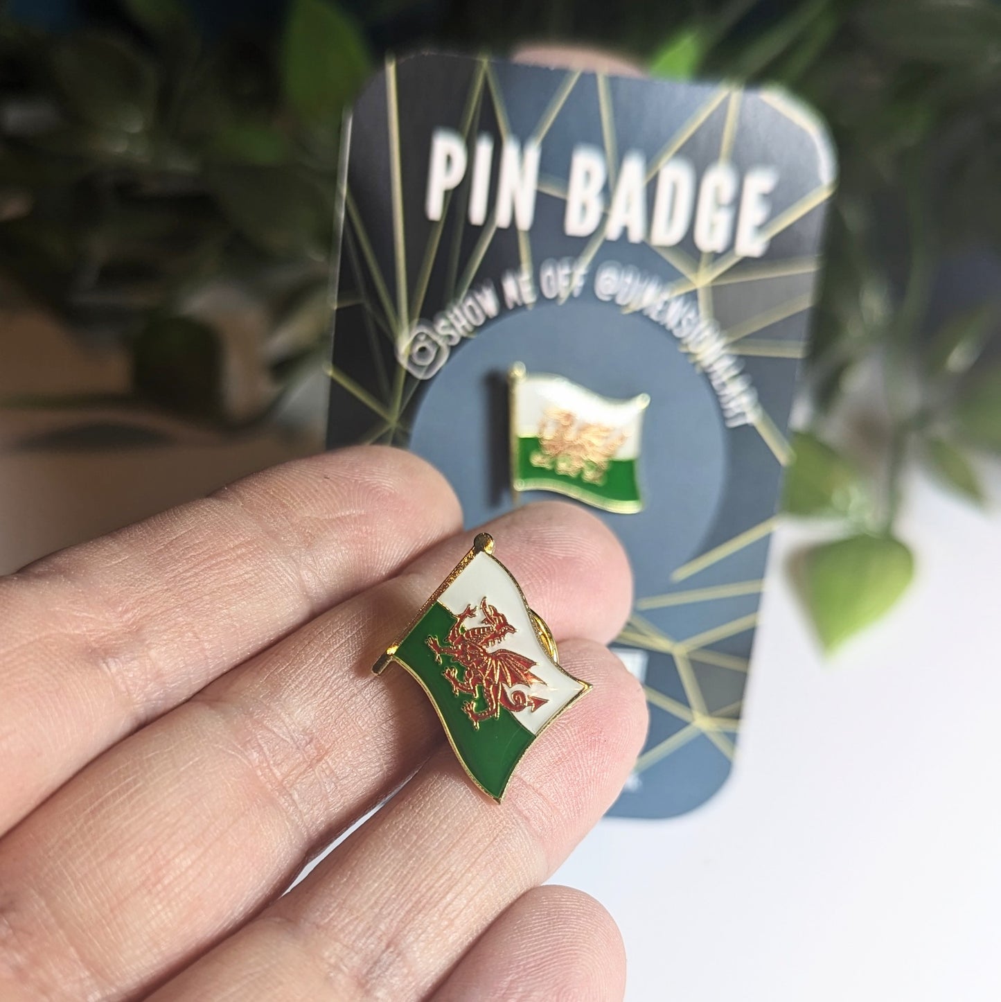 Welsh Flag Pin badge